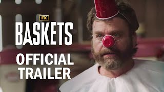 Baskets  Official Series Trailer  Zach Galifianakis Martha Kelly Louie Anderson  FX [upl. by Nytsirt]