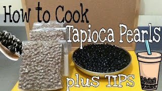 How to Cook Tapioca Pearls  Cooking and Preparing Tapioca Pearls for Milk Tea  Important Tips [upl. by Lizzie420]