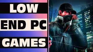 Top 10 Pc 👽 Games For Low End PC  3gb Ram  2gb Ram  Without Graphics Card [upl. by Akcirahs560]