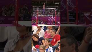 Aly Raismans parents watching her compete is HILARIOUS Shorts [upl. by Atalanti]