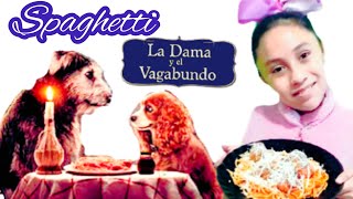 Spaguetti con albóndigasLa dama y el vagabundo 1955📺  Cocina de Fer [upl. by Akisey]