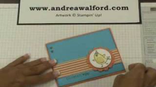 Stampin Up Tutorial Create Your Own Fun Flock [upl. by Clinton190]