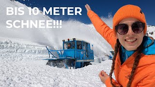 Schneeräumung Großglockner Hochalpenstraße Der Weg nach Kärnten ist frei [upl. by Kannry]