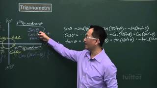 Trigonometry Four Quadrants Additional Mathematics Secondary 34 [upl. by Nibbs]