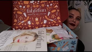 UNBOXING FABFITFUN FALL 2018DISCOUNTS [upl. by Nnyrat511]