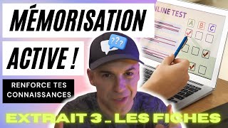 Comment utiliser la mémorisation active pour renforcer votre apprentissage extrait 3 👍📚🧠 [upl. by Lubbock]