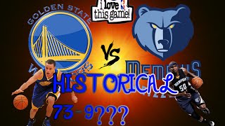 Golden State Warriors vs Memphis Grizzlies  Full Game  April 13 2016  NBA 2K16 HD 60fps [upl. by Mariette]