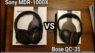 BOSE QC35 vs SONY MDR1000X 3 month review [upl. by Hceicjow]