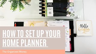 How To Set Up Your Home Planner [upl. by Mintun460]