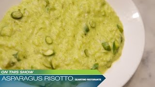 Acquerello Asparagus Risotto from Quartino Ristorante amp Wine Bar [upl. by Anwahsat]