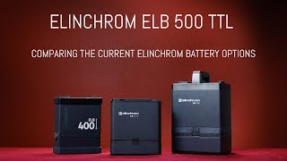 Elinchrom ELB 500 TTL Compared to ELB 400 and ELB 1200 [upl. by Rebekah]