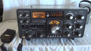 Classic Yaesu FT902DM Hf SSB ham radio transceiver allmode [upl. by Arrim209]