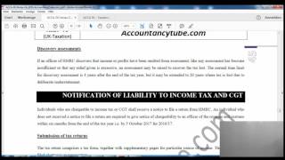 ACCA F6 UK  Self Assessment for Individuals  AccountancyTubecom [upl. by Georgina]