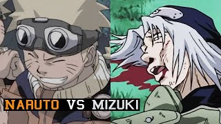 Naruto Vs Mizuki Sensei  English Dub  naruto anime [upl. by Evangelist]