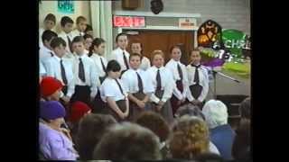 Huyton Christmas 1996  St Columbas school play [upl. by Sydalg16]