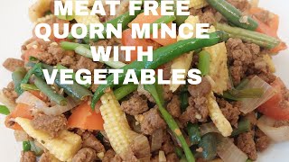 QUORN MINCE WITH VEGETABLES  MEAT FREE QUORN MINCE RECIPE kresrogersuk6308 [upl. by Iegres]