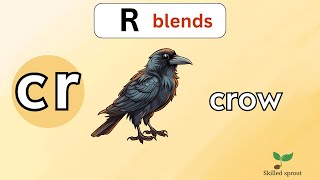 CR Blend Sound  CR Word list ABC Phonics Song with Sounds for Children [upl. by Etom]