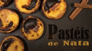 Pastel de Nata  Rezept für original portugiesische Pastéis de Belém [upl. by Llerehc]