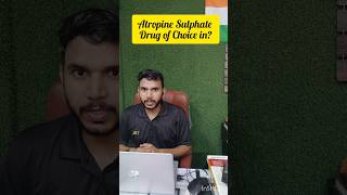 Atropine Sulphate is The Drug of Choice in   norcet aiims poison [upl. by Jilli]