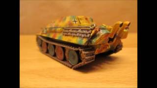 Revell SdKfz173 Jagdpanther 172 [upl. by Annayoj]