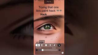 ibis paint eye animation without animation thing 🥴 shorts [upl. by Carin]