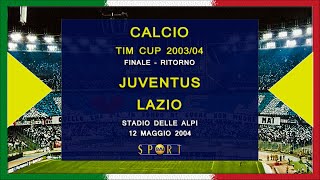 Coppa 200304 Final Juventus  Lazio [upl. by Avalsorim]