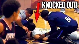 Player KNOCKED OUT COLD Trying To Stop Dennis Rodman Jr Dunk JSerra VS St John Bosco CLOSE FINISH [upl. by Nevi957]