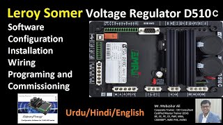 Leroy Somer Voltage Regulator D510 Installation  Configuration Wiring Programing amp Commissioning [upl. by Mailliw]