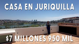 Casa con vista al lago en Juriquilla Querétaro 7 millones 950 mil pesos [upl. by Sprung]