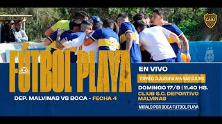 Fecha 4 Clausura 2023 MALVINAS vs BOCA Mas sede MALVINAS Dom 17 Sep a las 1140 hrs [upl. by Atirahc136]