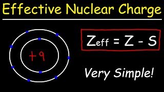 How To Calculate The Effective Nuclear Charge of an Electron [upl. by Yeslehc183]