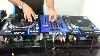 DJ MILTON SCRATCH DENON 3700 [upl. by Parthena361]