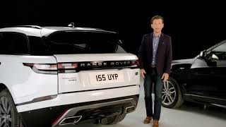 Range Rover Velar vs Porsche vs BMW Trunk Space  Land Rover USA [upl. by Harbed]