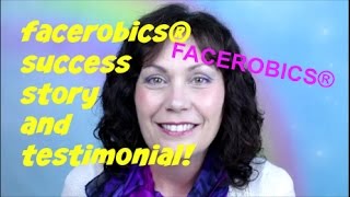 Watch this Beautiful Subscriber Testimony About FACEROBICS® Face Exercise Success [upl. by Norad]