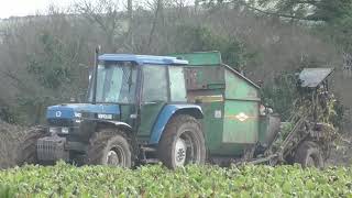 Beet 2022 New Holland 7840 amp Armer Salmon Ceetah [upl. by Euqinna]