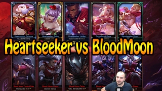 HEARTSEEKER vs BLOODMOON  SKIN BATTLE german HD [upl. by Scotti111]