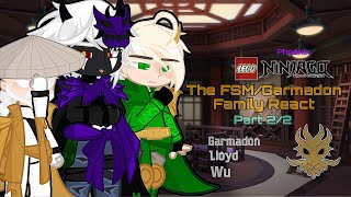 •The GarmadonFSM family react • Ninjago  Gacha part 22 full version [upl. by Novahs781]