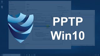 How to setup PPTP VPN on Windows 10 [upl. by Wilmott]