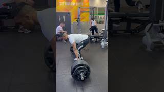 205kg451lb beltless Deadlift 72kg BW fitness powerlifting gym [upl. by Nirret]