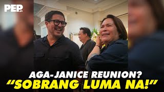 Exlovers Janice de Belen Aga Muhlach nagkita sa burol ni Mother Lily [upl. by Elset471]