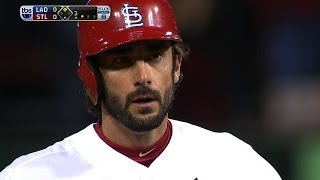 NLCS Gm6 Carpenter wins 11pitch battle vs Kershaw [upl. by Brittni243]