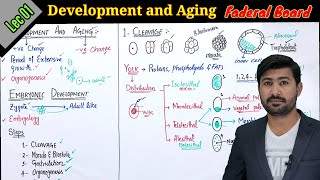 Development and Aging  Embryonic Development  Types of cleavages Faderal board biology class 12 [upl. by Cordova205]