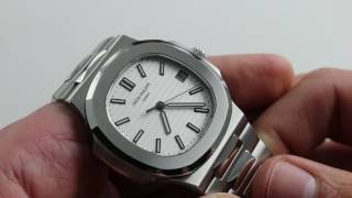 Patek Philippe Nautilus Ref 57111A011 Watch Review [upl. by Darb]