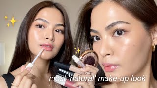 AS REQUESTED NATURAL GLOW MAKEUP LOOK 💫 • Joselle Alandy [upl. by Ajtak745]