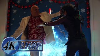 Kate Bishop vs The Kingpin Fight Scene Final Battle No BGM  Hawkeye [upl. by Yeniar885]