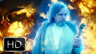 Star Wars The Rise Of Skywalker  Force Ghost Luke Skywalker Scene  Ultra HD [upl. by Aicenek]