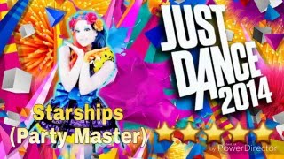 Just Dance 2014  Starships Party Master  5 Stars [upl. by Cho]