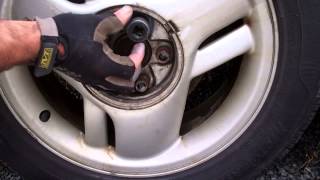 How to remove stripped wheel nuts using a reverse threaded socket [upl. by Ladnyk]