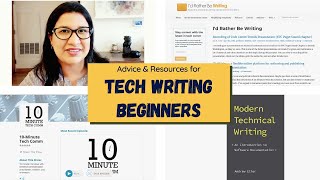 TECHNICAL WRITING BEGINNERS  Advice and Resources [upl. by Cleavland]