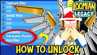 How To Unlock Antidote and Paralysis Potion in Loomian Legacy Roblox  Getting Cynamoth [upl. by Allison]